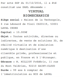 virtual biomechanics